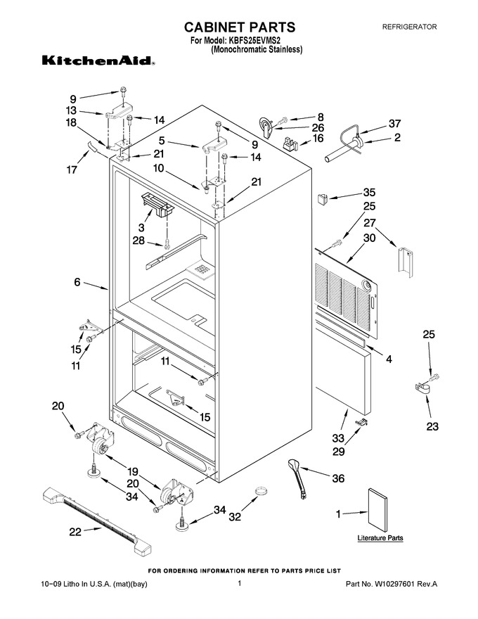 Diagram for KBFS25EVMS2