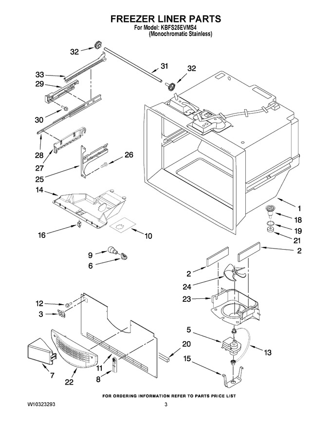 Diagram for KBFS25EVMS4