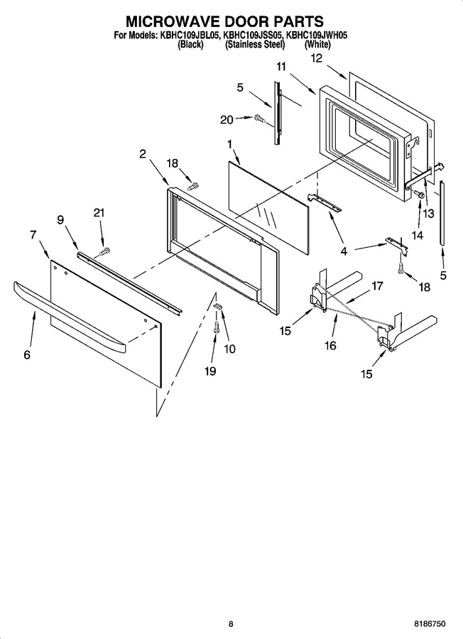 Diagram for KBHC109JBL05