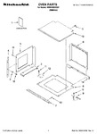 Diagram for 01 - Oven Parts