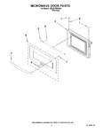 Diagram for 03 - Microwave Door Parts