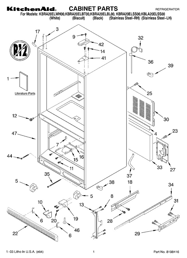 Diagram for KBLA20ELSS00