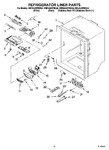 Diagram for 04 - Refrigerator Liner Parts