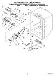 Diagram for 04 - Refrigerator Liner Parts