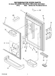 Diagram for 04 - Refrigerator Door Parts