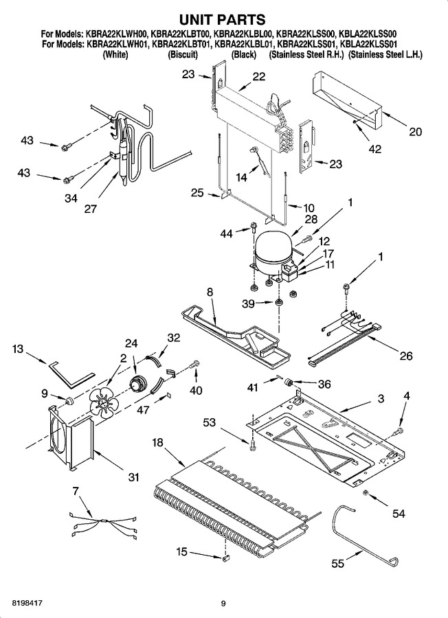 Diagram for KBRA22KLWH00