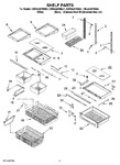 Diagram for 07 - Shelf Parts, Optional Parts