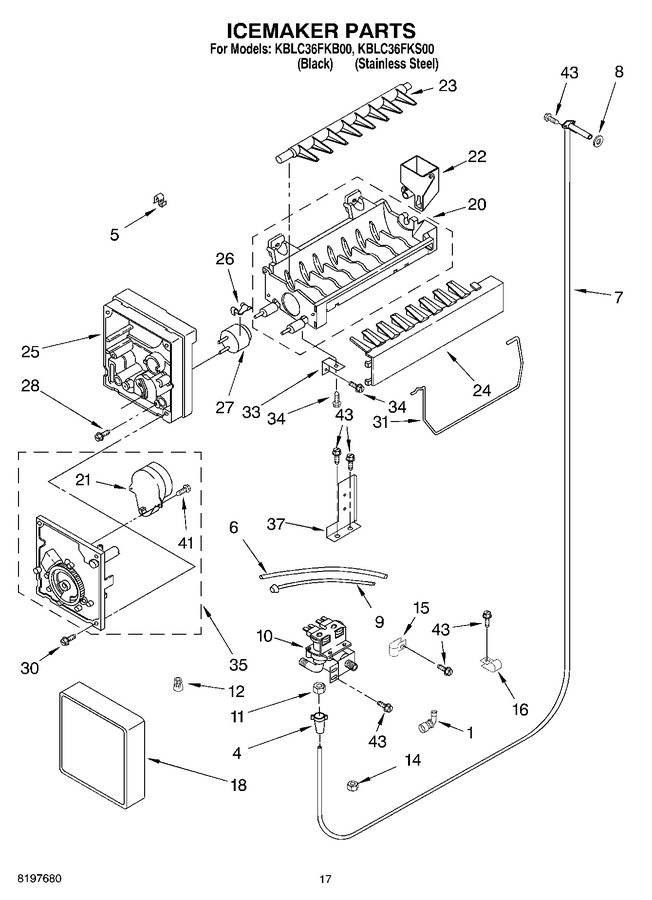 Diagram for KBLC36FKB00