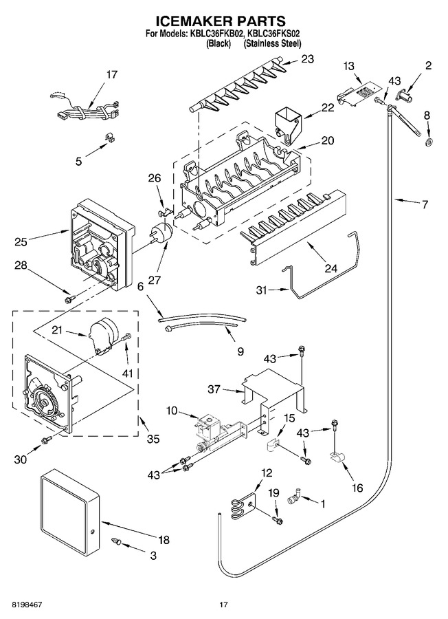 Diagram for KBLC36FKS02