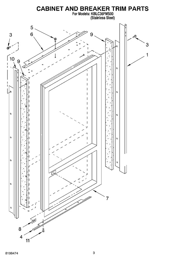 Diagram for KBLC36FMS00