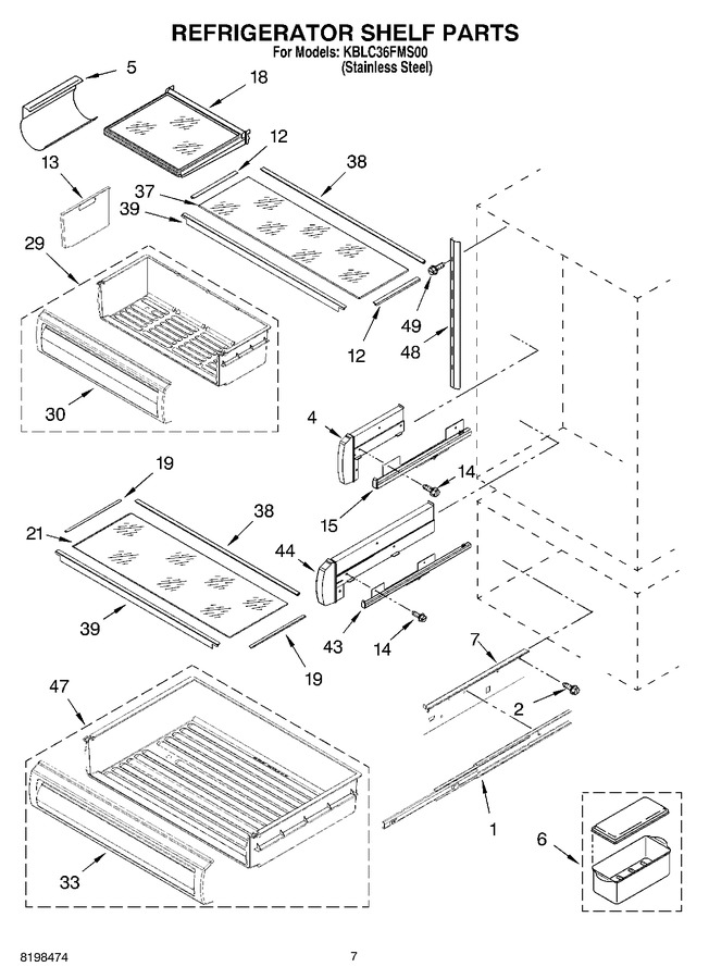 Diagram for KBLC36FMS00