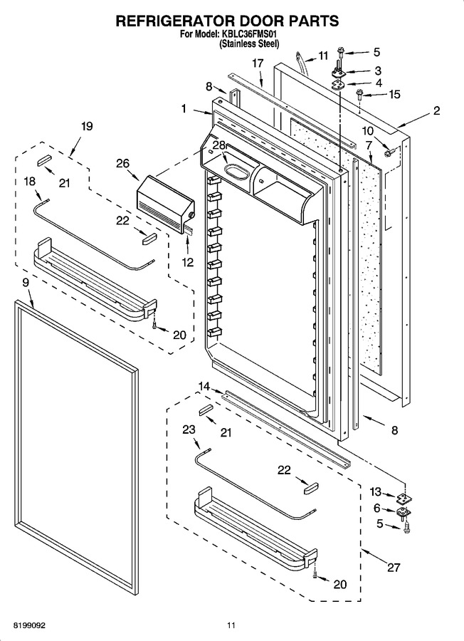 Diagram for KBLC36FMS01