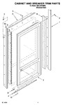 Diagram for 02 - Cabinet And Breaker Trim Parts