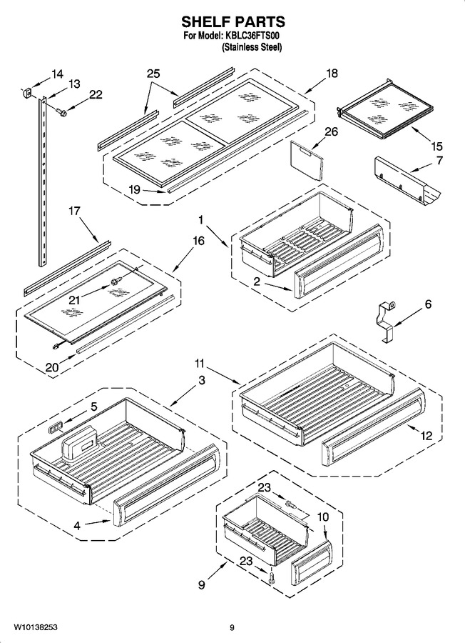 Diagram for KBLC36FTS00