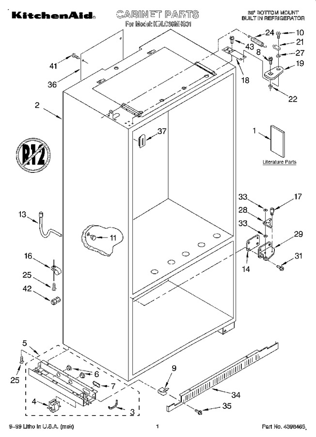 Diagram for KBLC36MHS01