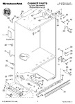 Diagram for 01 - Cabinet Parts