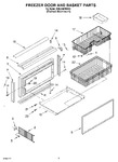 Diagram for 06 - Freezer Door And Basket Parts