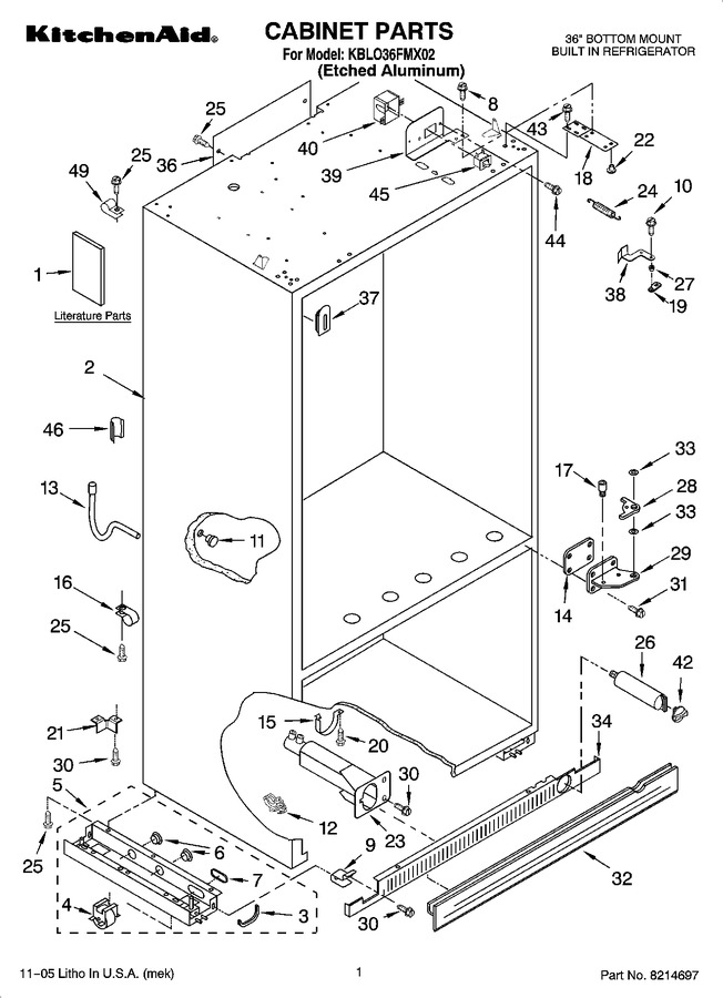 Diagram for KBLO36FMX02