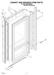 Diagram for 02 - Cabinet And Breaker Trim Parts