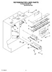 Diagram for 04 - Refrigerator Liner Parts