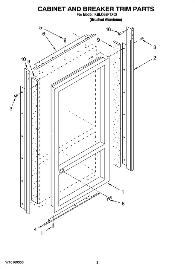 Diagram for KBLO36FTX02