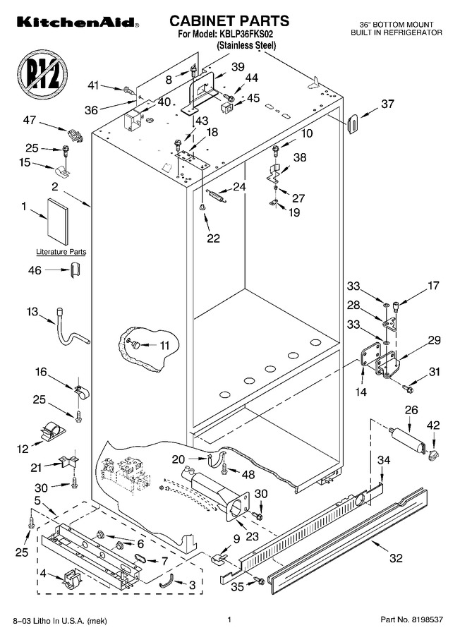 Diagram for KBLP36FKS02