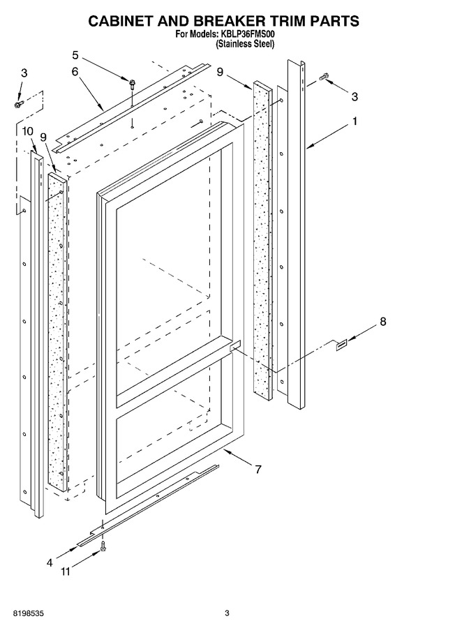 Diagram for KBLP36FMS00