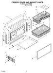 Diagram for 06 - Freezer Door And Basket Parts