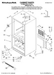 Diagram for 01 - Cabinet Parts