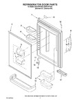 Diagram for 04 - Freezer Liner Parts