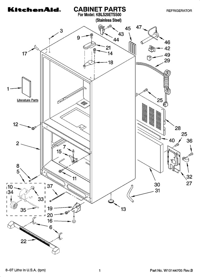 Diagram for KBLS20ETSS00