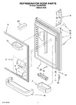 Diagram for 04 - Refrigerator Door Parts