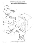 Diagram for 02 - Refrigerator Liner Parts