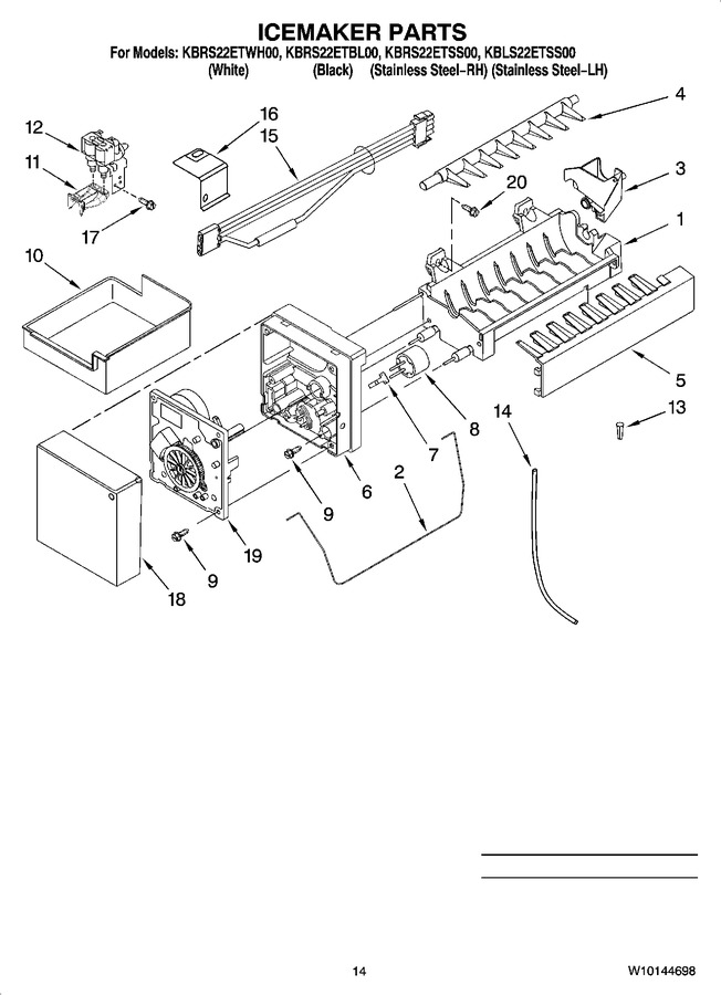 Diagram for KBRS22ETBL00