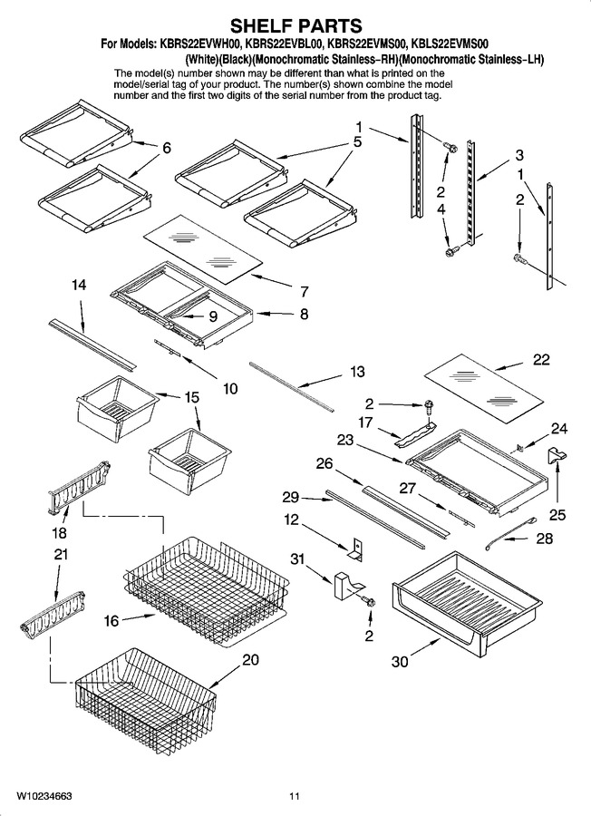 Diagram for KBRS22EVMS00