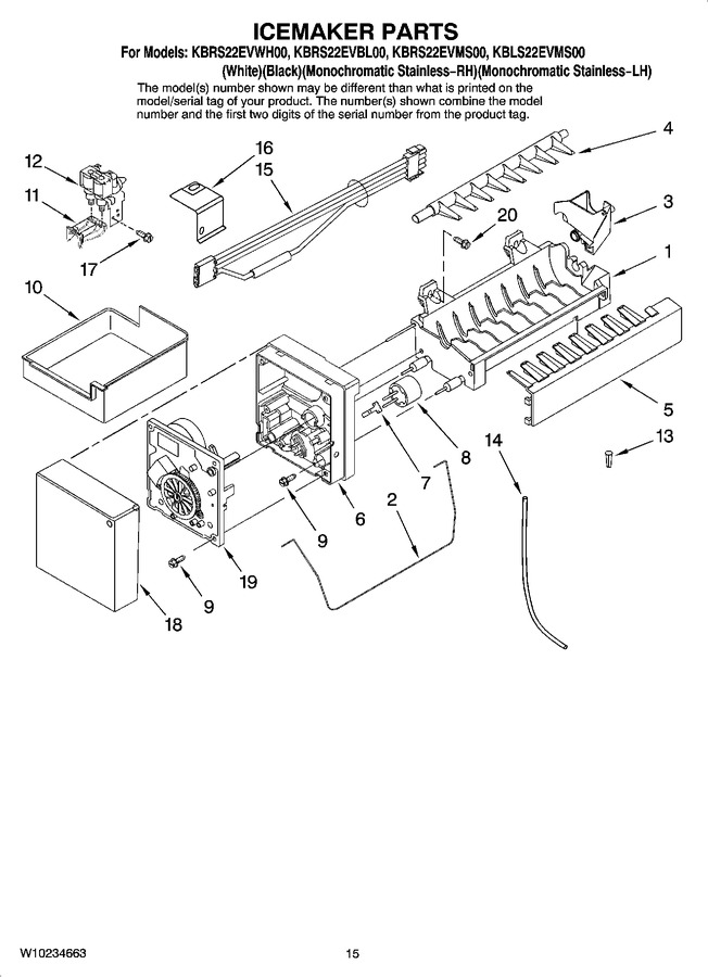 Diagram for KBRS22EVMS00