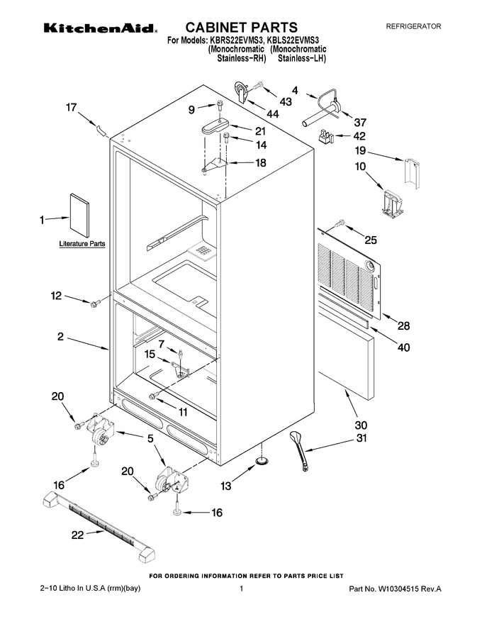 Diagram for KBLS22EVMS3