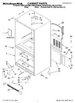 Diagram for 01 - Cabinet Parts