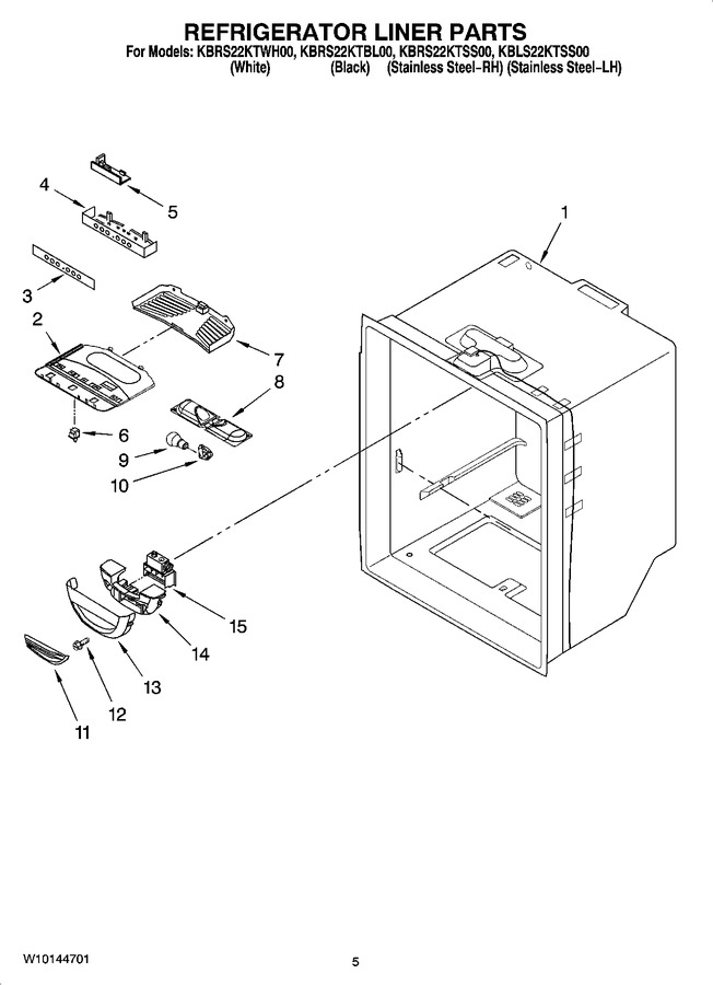 Diagram for KBRS22KTBL00