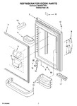 Diagram for 04 - Refrigerator Door Parts