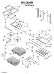 Diagram for 06 - Shelf Parts