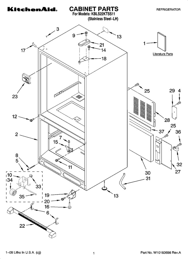 Diagram for KBLS22KTSS11