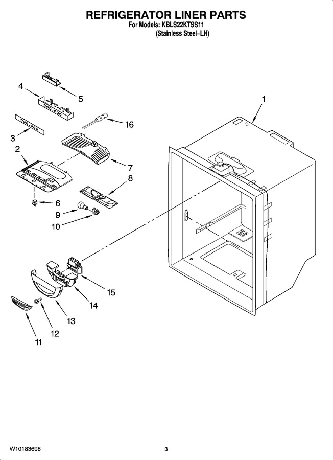 Diagram for KBLS22KTSS11