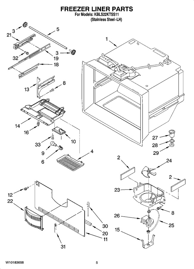 Diagram for KBLS22KTSS11