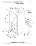 Diagram for 01 - Cabinet Parts