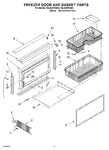 Diagram for 06 - Freezer Door And Basket Parts