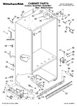 Diagram for 01 - Cabinet Parts