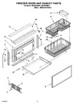 Diagram for 06 - Freezer Door And Basket Parts