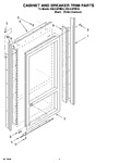 Diagram for 02 - Cabinet And Breaker Trim Parts