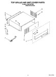 Diagram for 03 - Top Grille And Unit Cover Parts